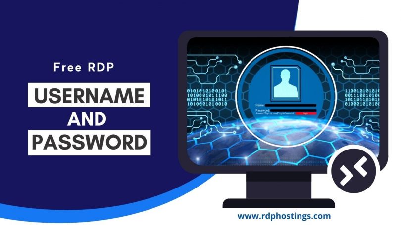 Free RDP Username and Password