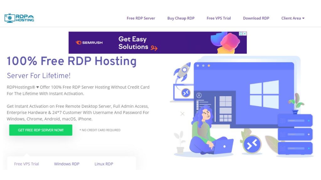 How to Get a Free RDP Account Now?