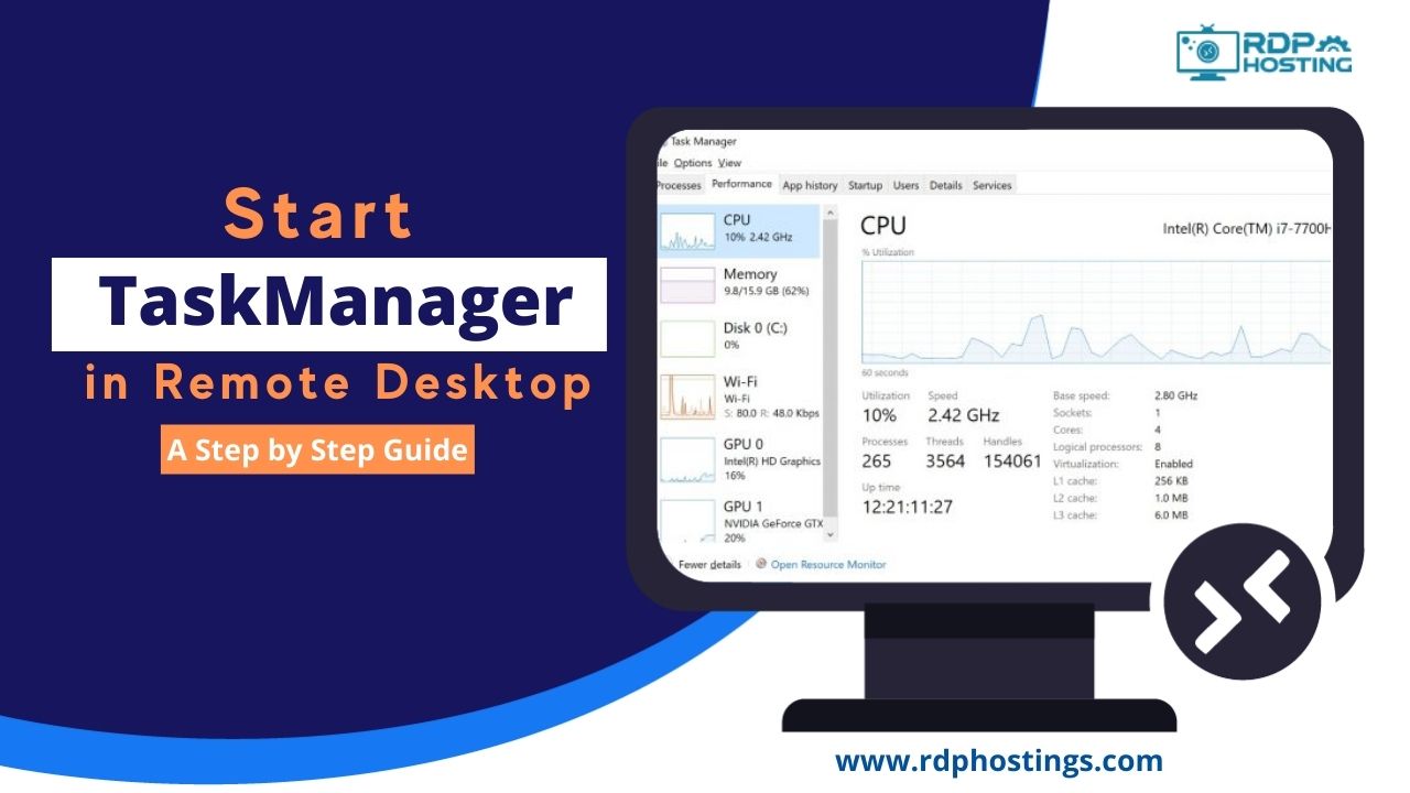 How to Start Task Manager in Remote Desktop