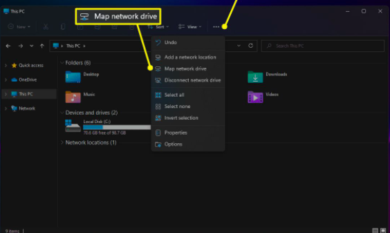 How to Map a Network Drive in Windows 11