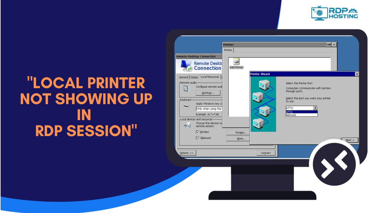 Local Printer Not Showing Up In RDP Session