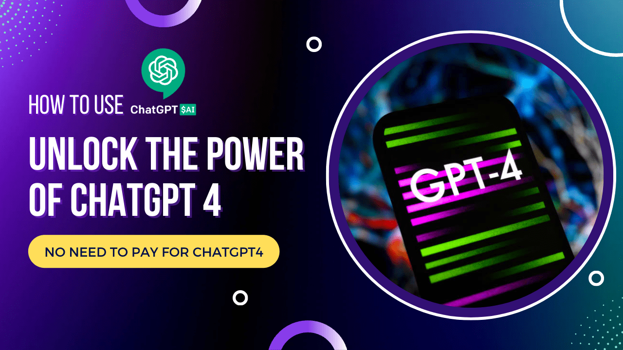 use ChatGPT 4 for free