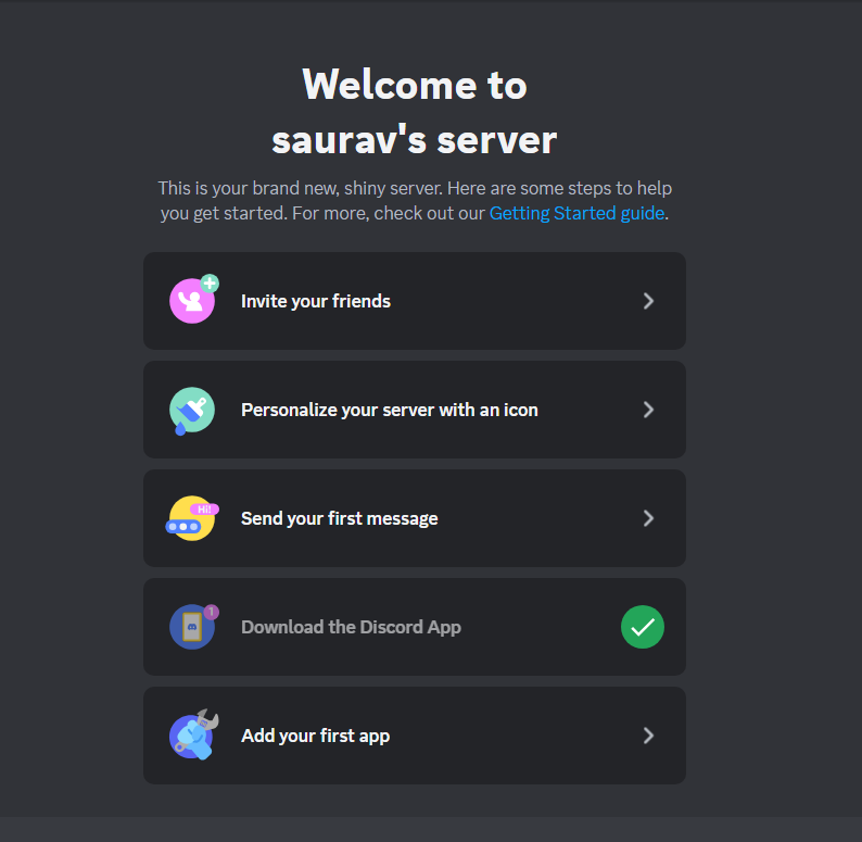 Netflix welcome sauravs server