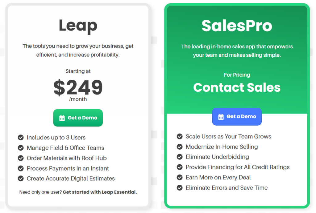 Leap Pricing and Plans