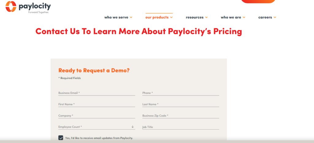 Paylocity Plans and Price 