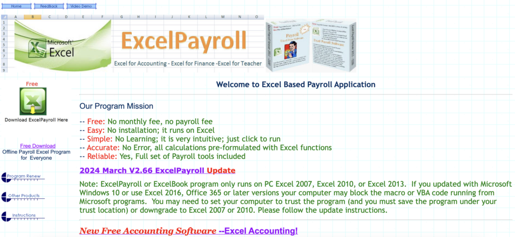 ExcelPayrol