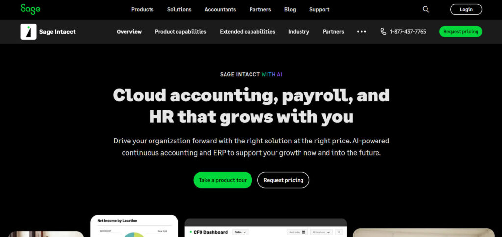 Sage Intacct Best Accounts Receivable Software
